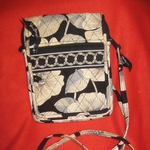 Vera Bradley Small Crossbody Bag, Carmelia Pattern